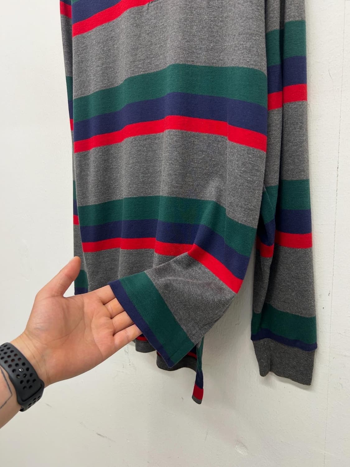 90s USA 폴로 랄프로렌 긴팔 카라티 상품이미지2