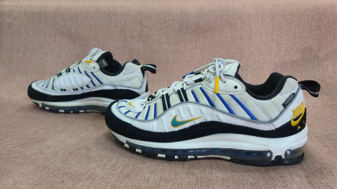 나이키 275mm- 에어맥스98 화이트/블루 운동화 상품이미지4
