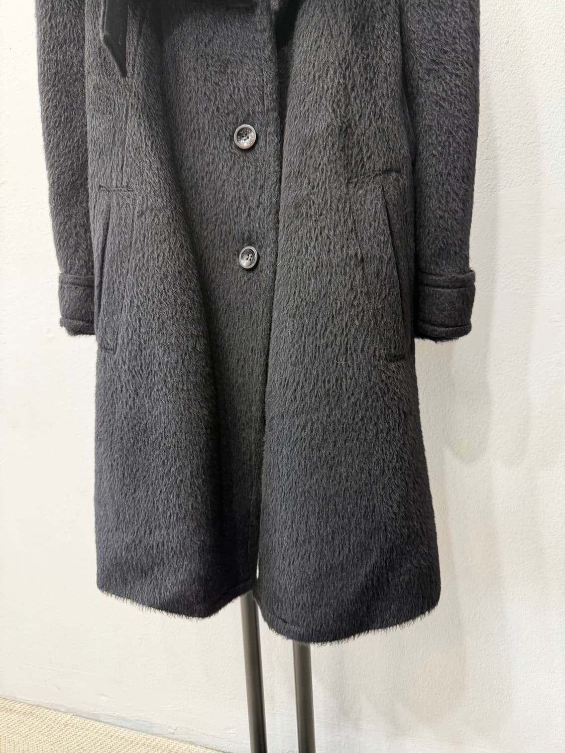 정품) 시스템 한섬 알파카 여성 코트 82 상품이미지4