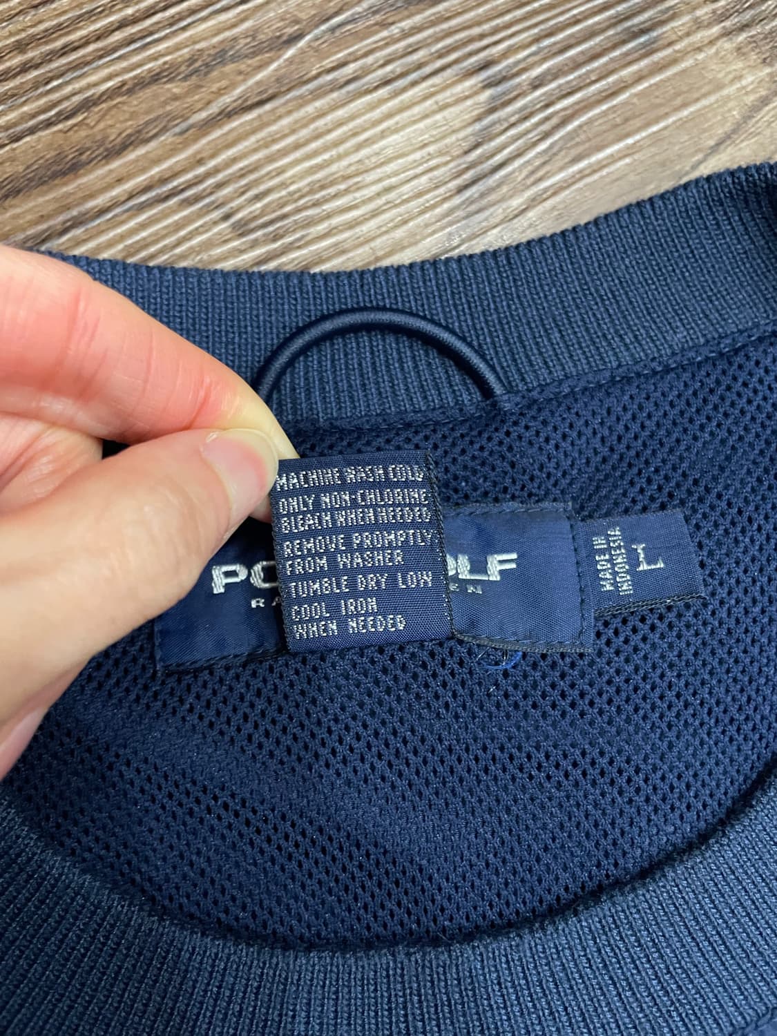 폴로 랄프로렌 아노락 풀오버 웜업 네이비 상품이미지8