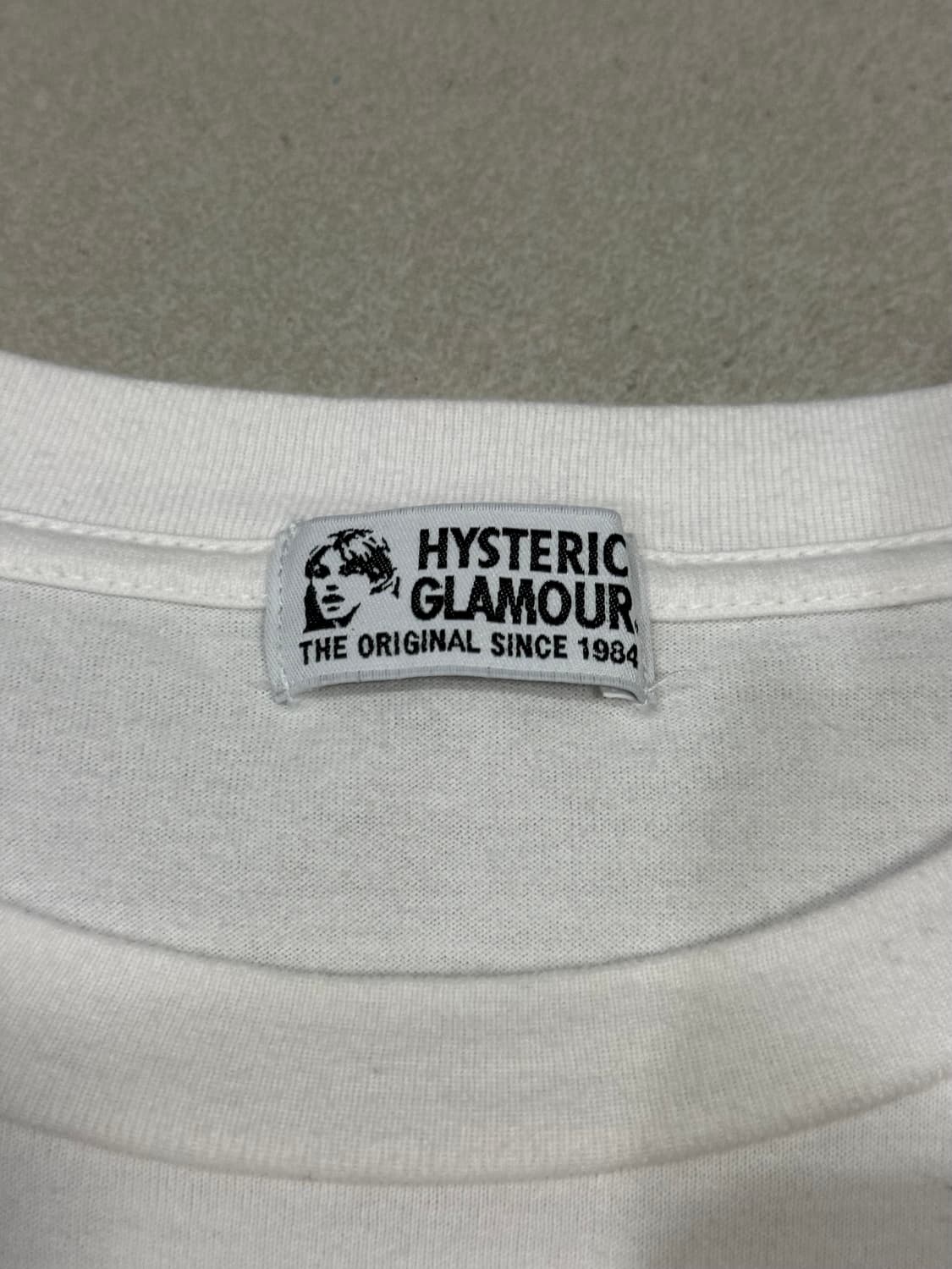 히스테릭 글래머 해골 퍽베어 오버핏 반팔 티셔츠 상품이미지3