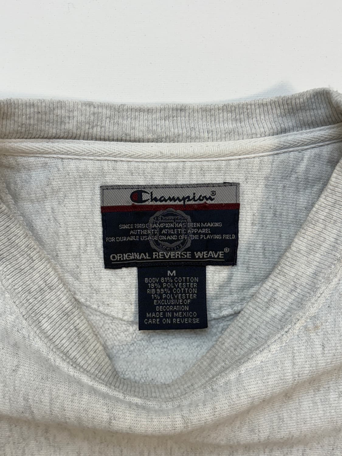 [M] 00s 챔피온 리버스위브 스웻셔츠 CARLETON 상품이미지3