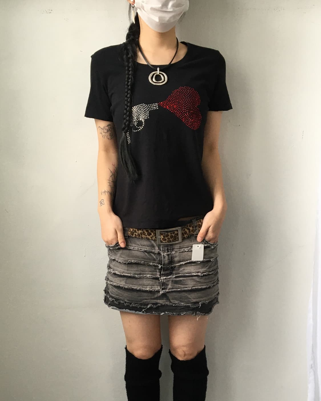  leopard pattern belt 상품이미지3