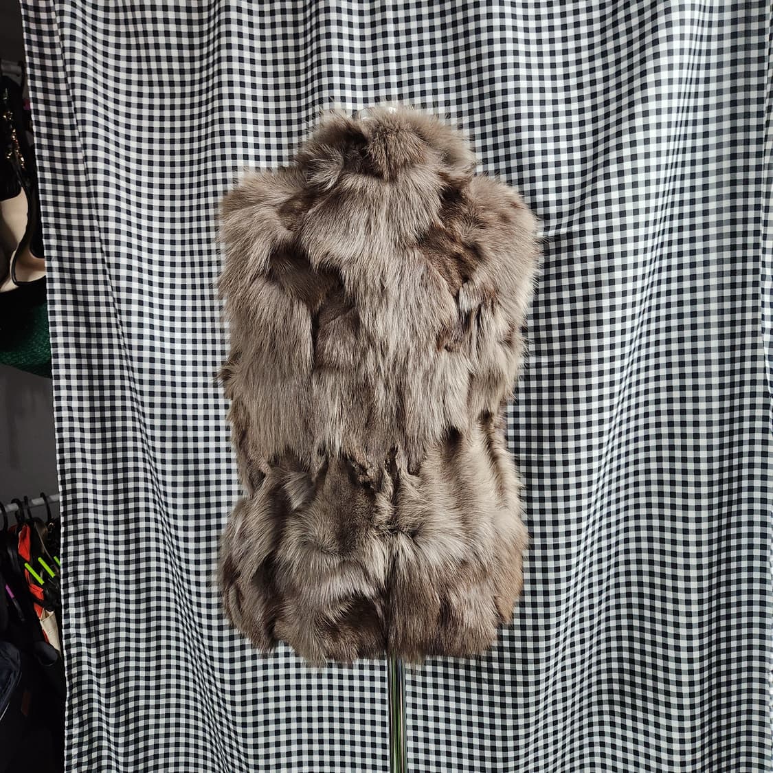 폭스퍼 베스트 / 브라운톤 퍼 아우터 상품이미지3