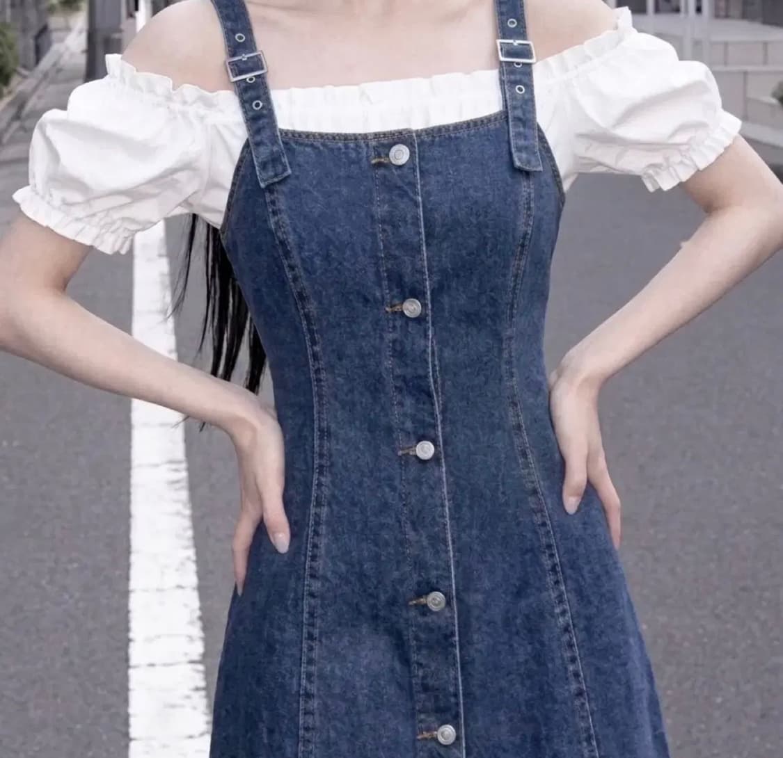 데님 원피스 상품이미지1