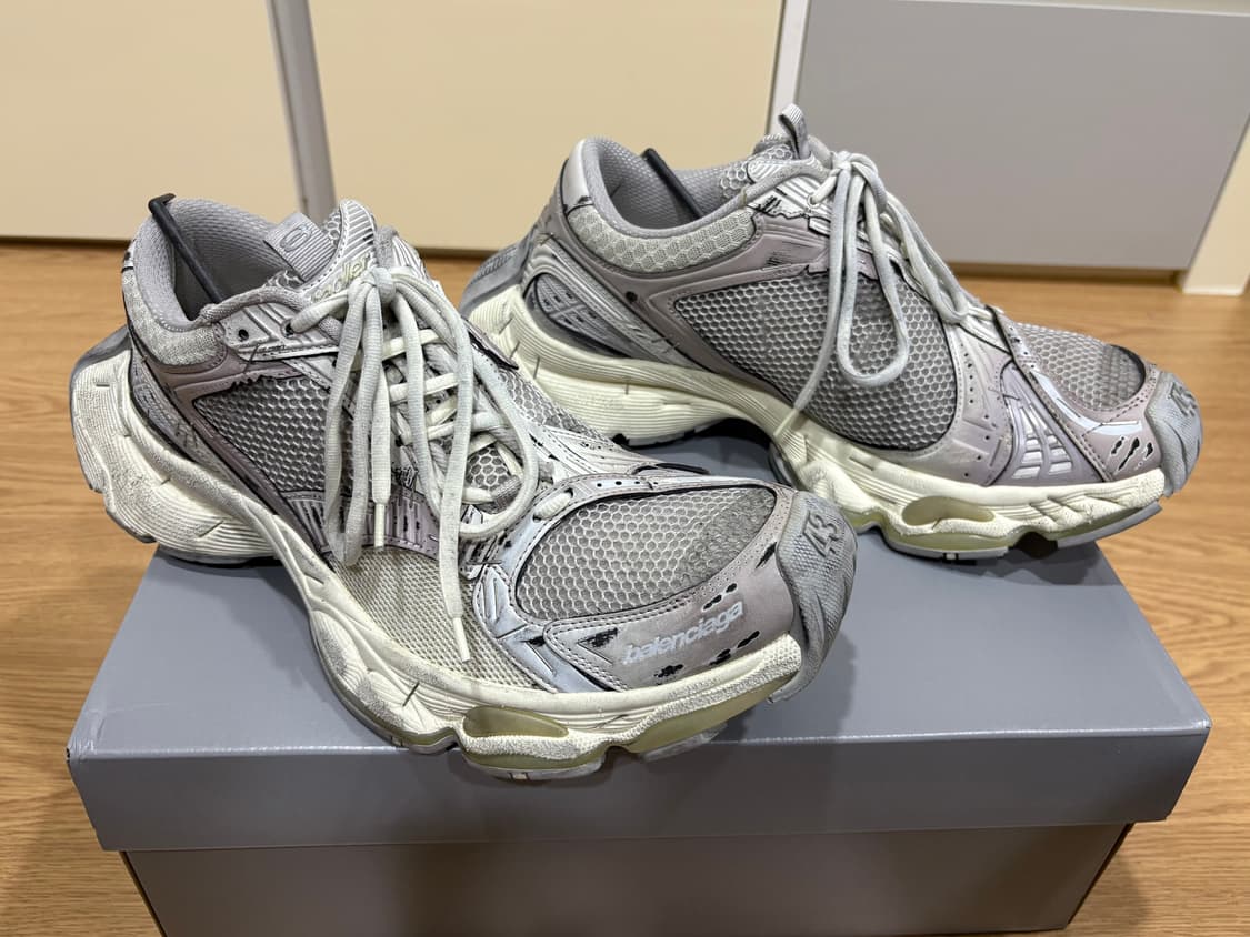 [43][급처]발렌시아가 스테이플러 베이지 상품이미지4