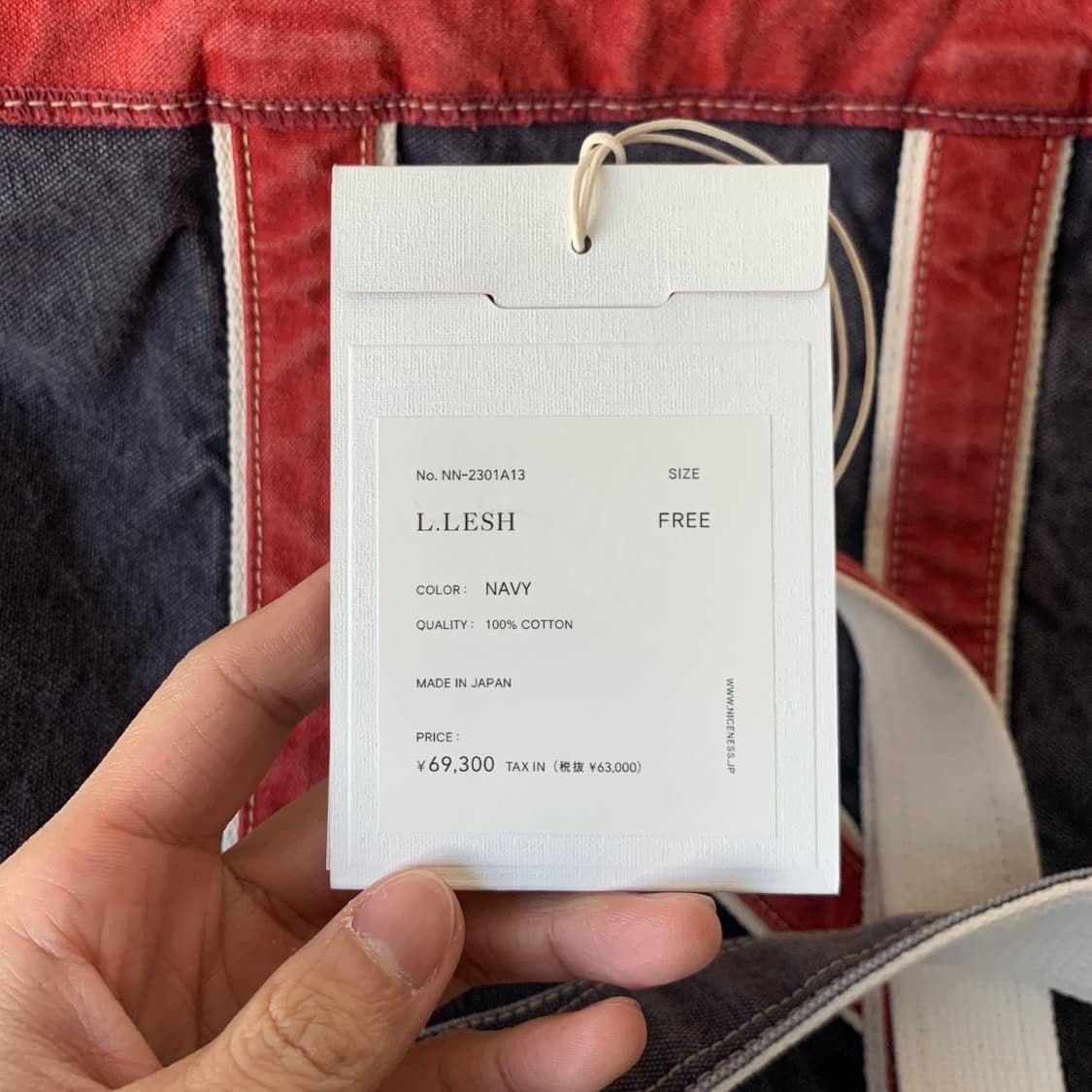 24ss "L.LESH" Shoulder Tote Bag 상품이미지10