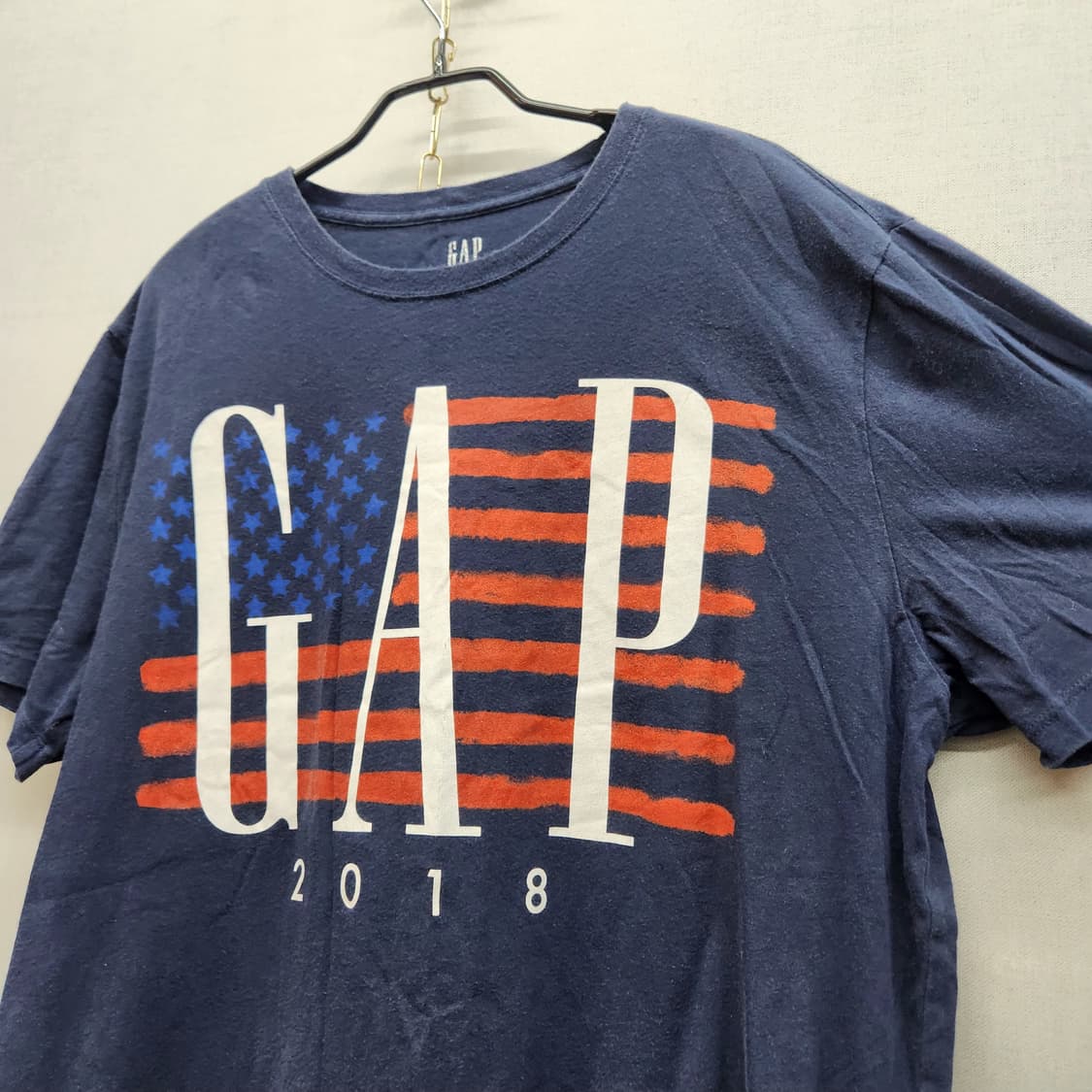 GAP 갭 빅로고 성조기 반팔티 L(XL) 남여공용 상품이미지3