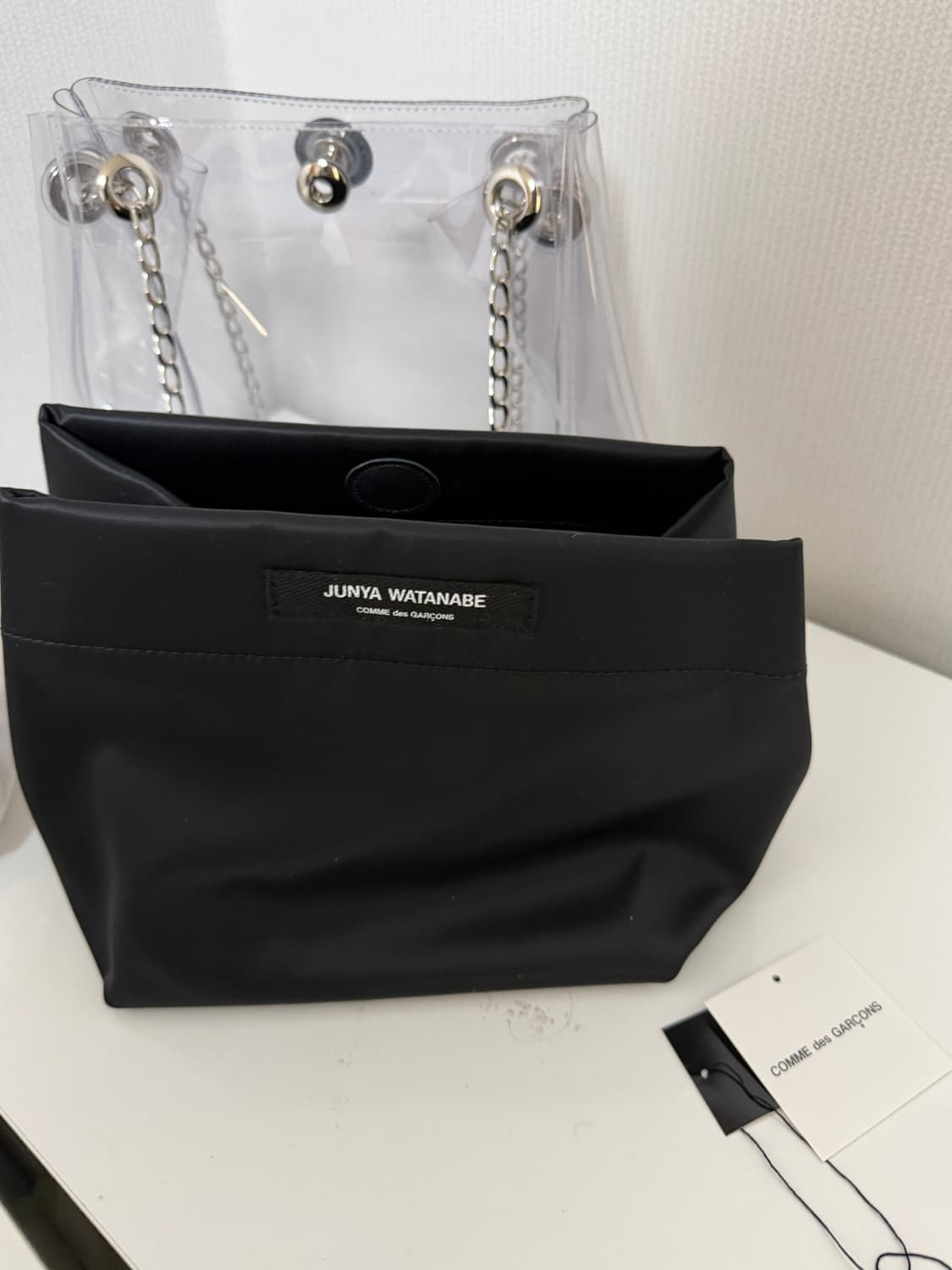 준야와타나베 PVC 체인백 상품이미지5