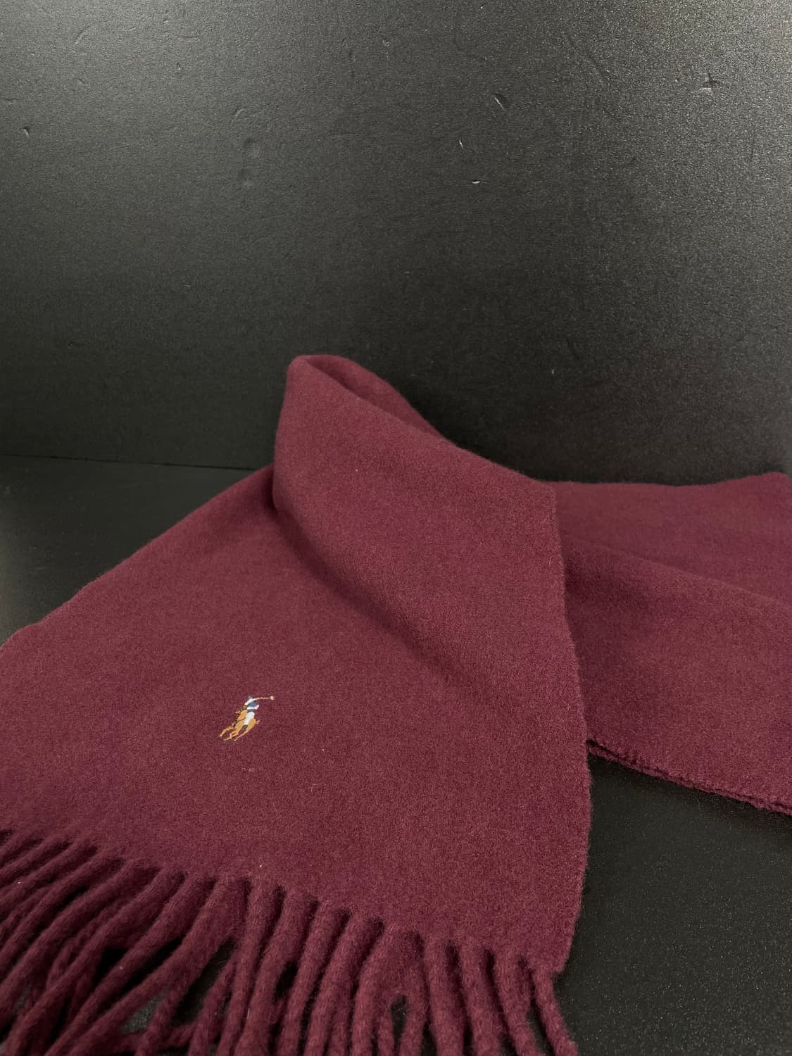 폴로 랄프로렌 램스울 100% 머플러 MADE IN ITALY 상품이미지4