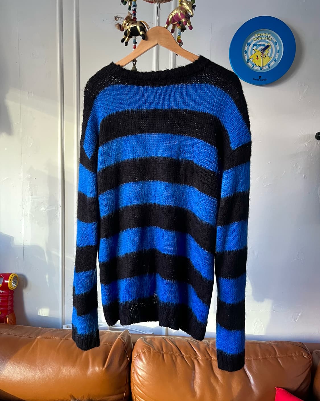 JPN Vintage Blue Kurt Cobain Hairy Knit 상품이미지8