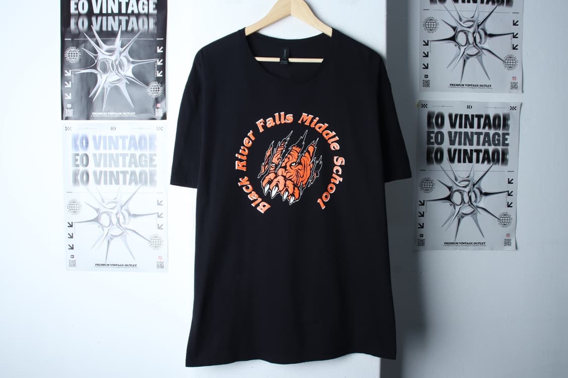 (XL-3XL) 길단 반팔 티셔츠 USA 빅사이즈 타이거-H31243 상품이미지2