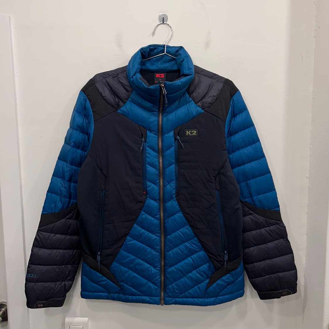 K2 구스다운 시그니처 퀼팅 하이넥 경량패딩 상품이미지2