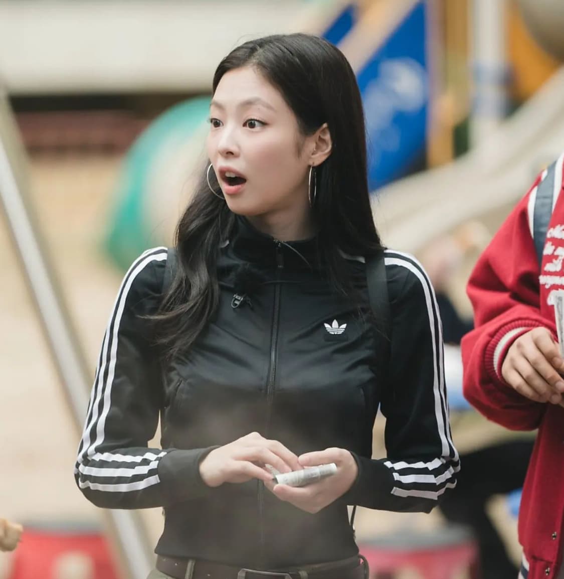 <제니 착용> 아디다스 크롭 져지 상품이미지2
