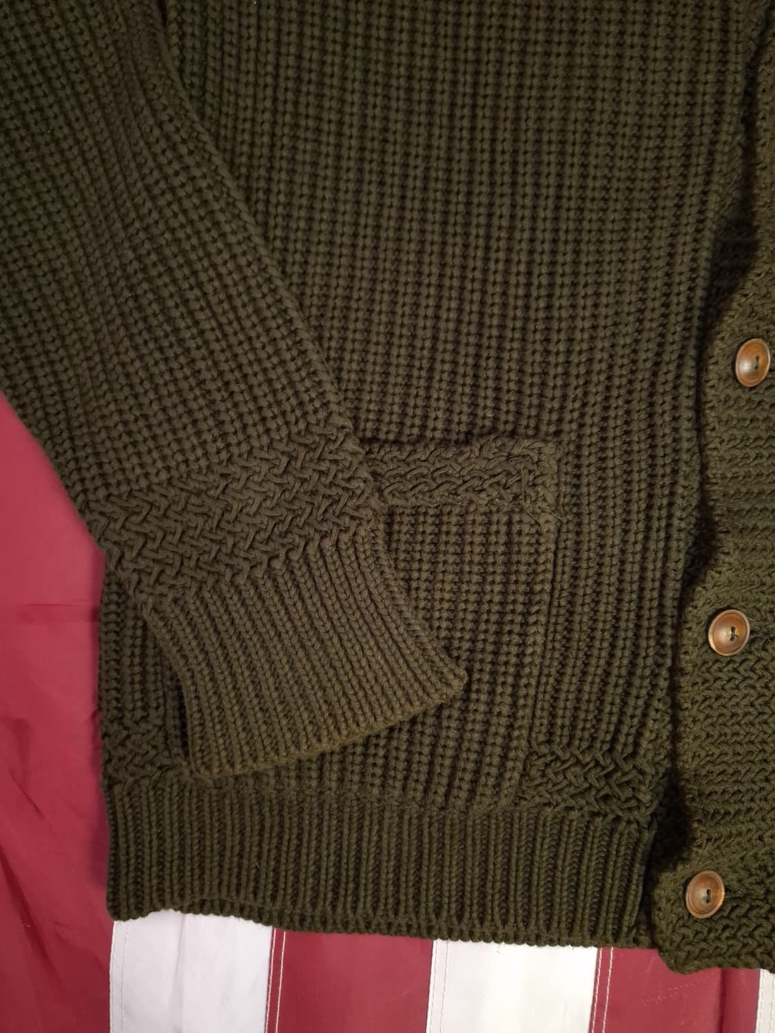 특A 오리지날 랄프로렌폴로 숄카라 가디건 상품이미지9