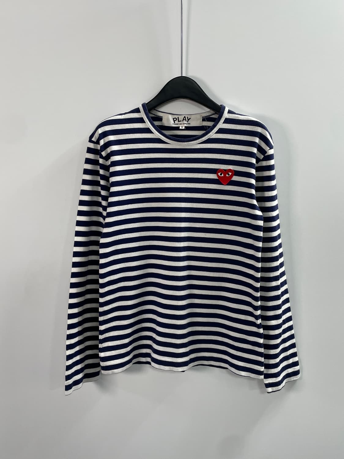 꼼데가르송 스트라이프 롱슬리브 긴팔티 (on.635) 상품이미지1