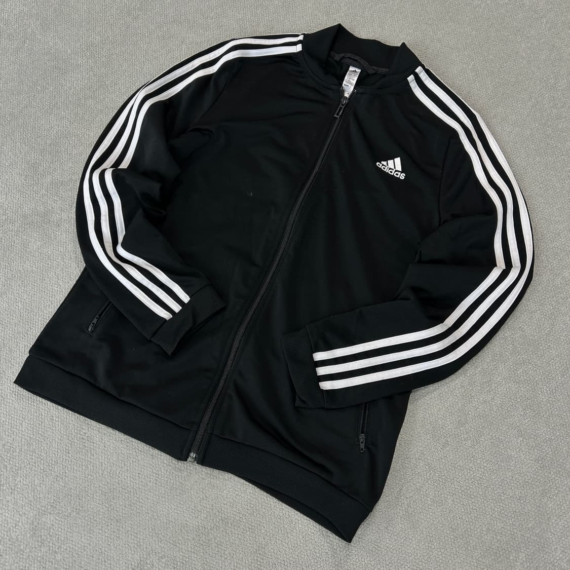 아디다스 삼선 블랙 트랙탑 s 상품이미지1