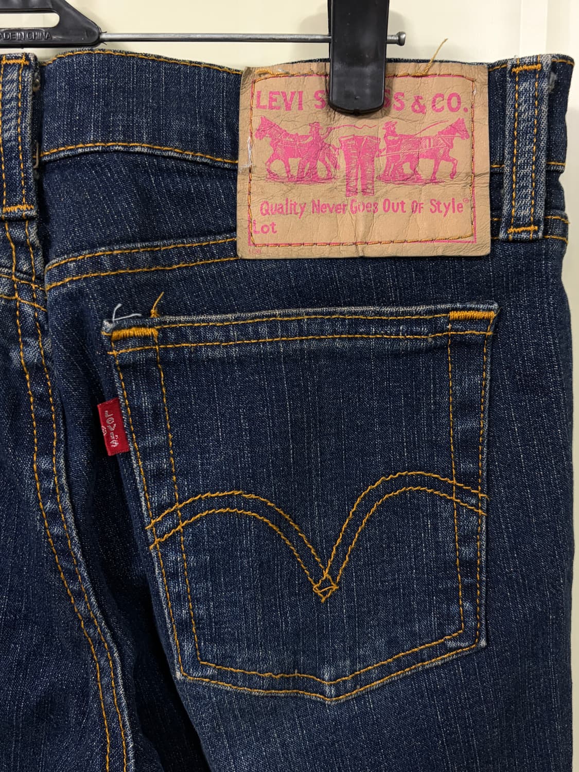 리바이스 (Levis) 518 부츠컷 데님 상품이미지8