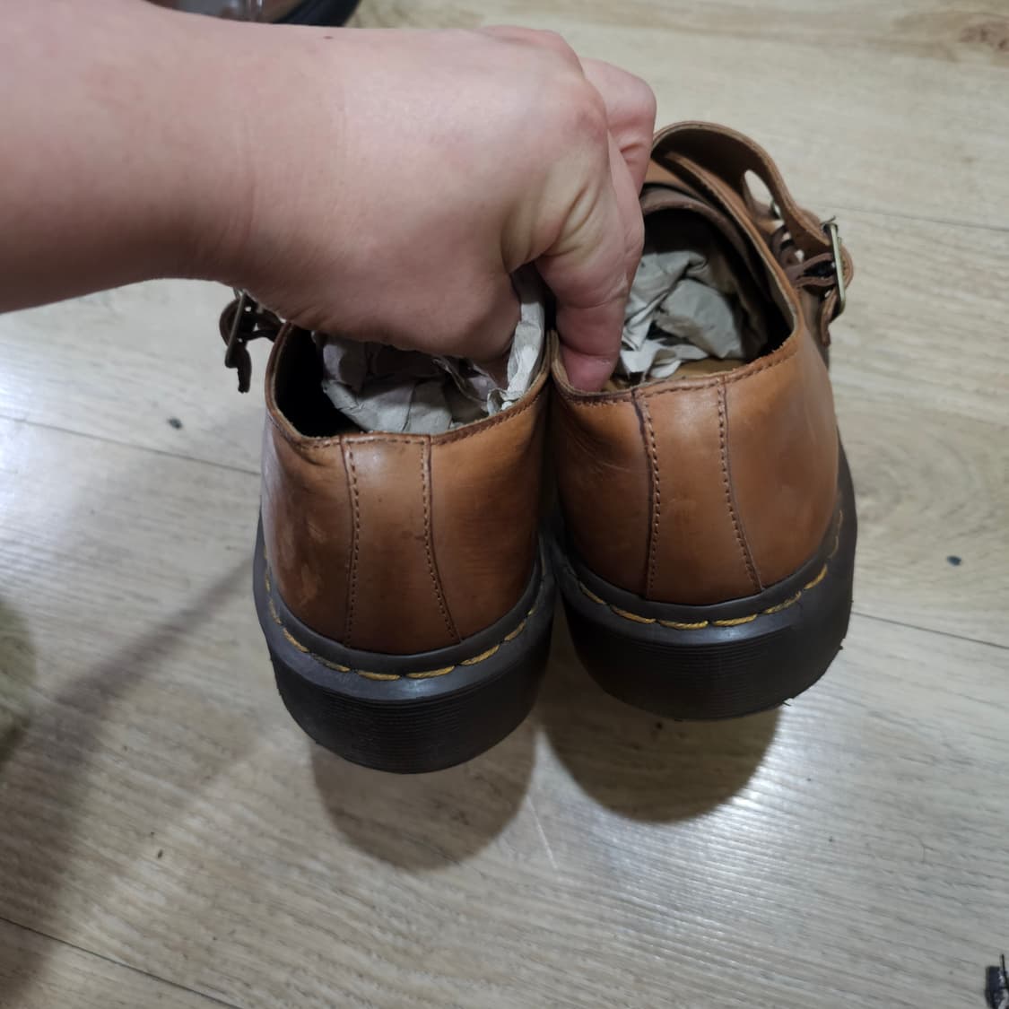 DR.MARTENS Jules Milled Double Monk-Stra 상품이미지3