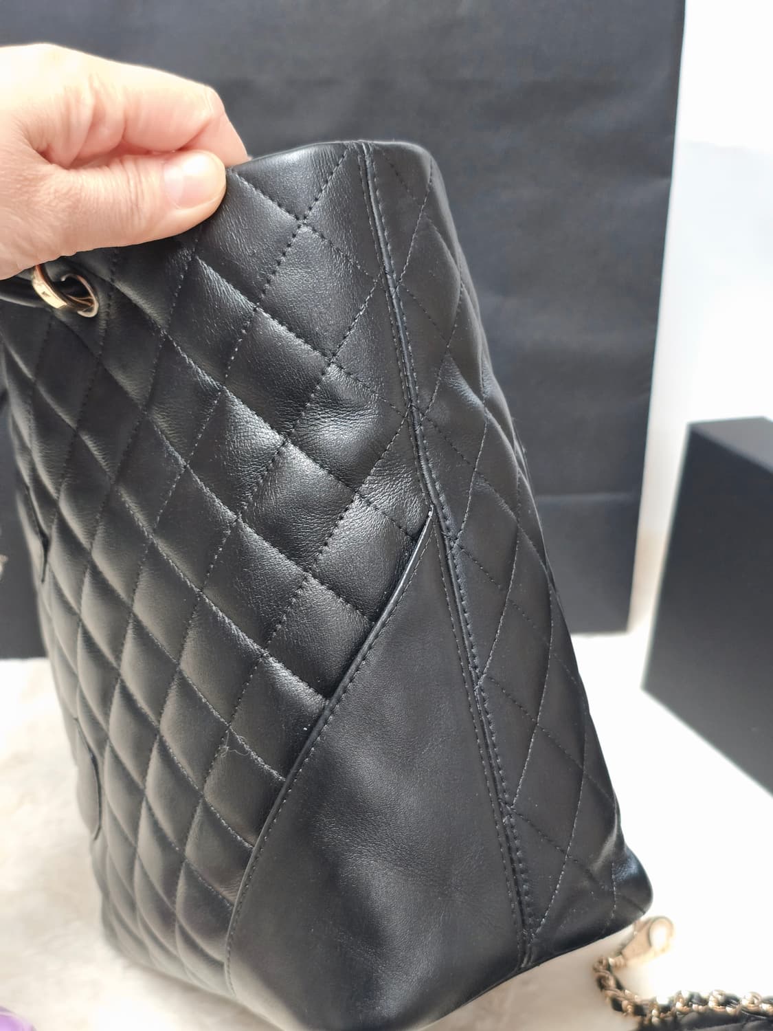 샤넬깜봉숄더백 + 샤넬깜봉반지갑 정품 상품이미지4