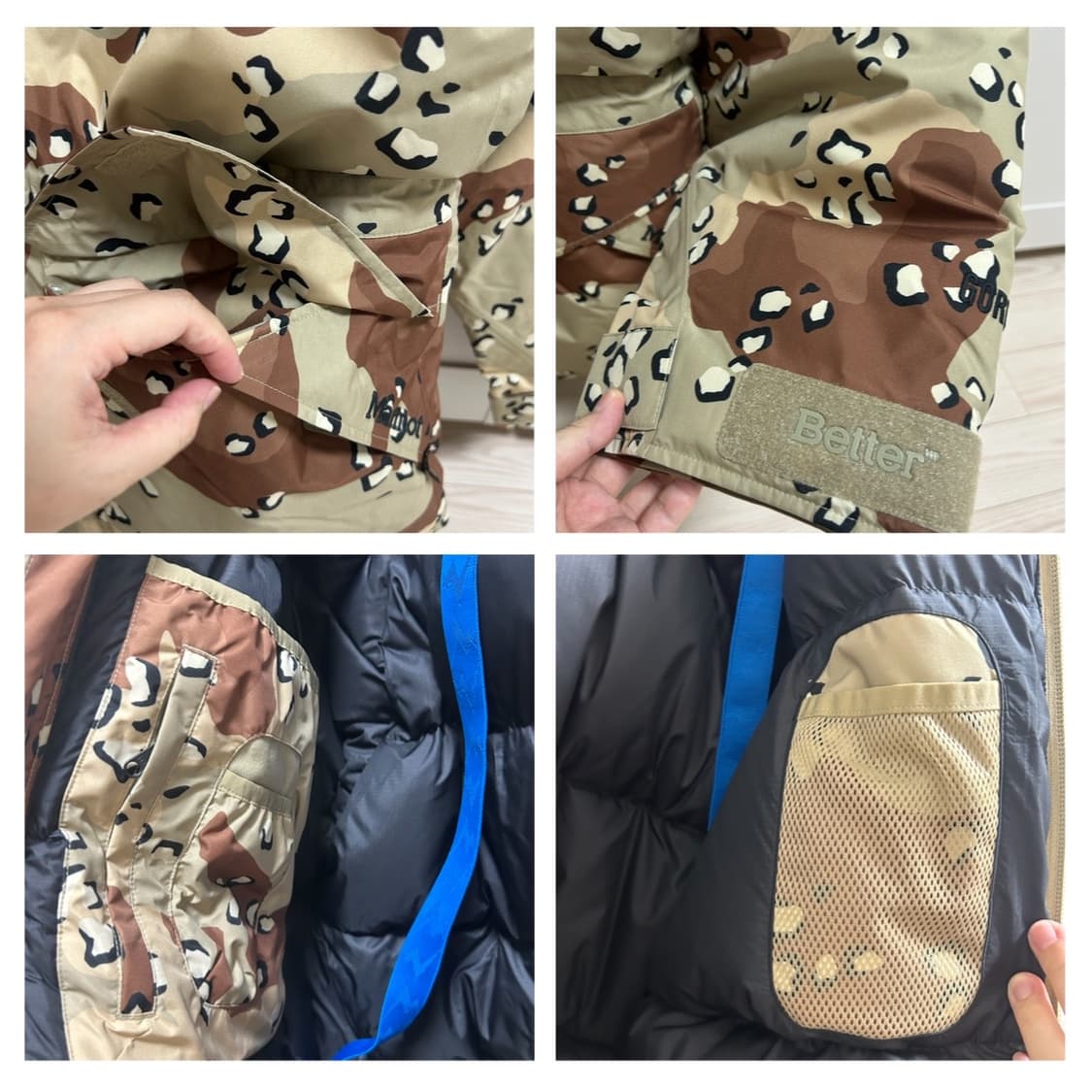 Marmot x Better gift shop 콜라보 한정판 몬스터 파카 상품이미지6