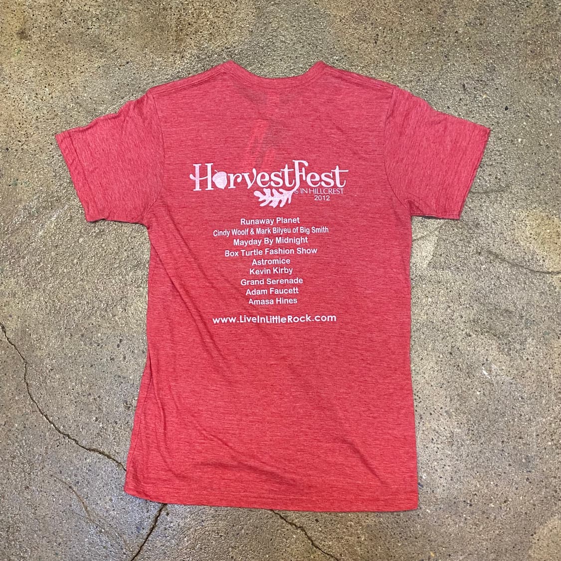 미국 빈티지 리버락 하베스트페스트 반팔티 락티셔츠 상품이미지6