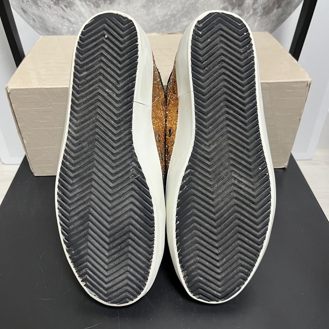 정품 38) 골든구스 글리터 빅플레그 스니커즈 240~245 상품이미지6