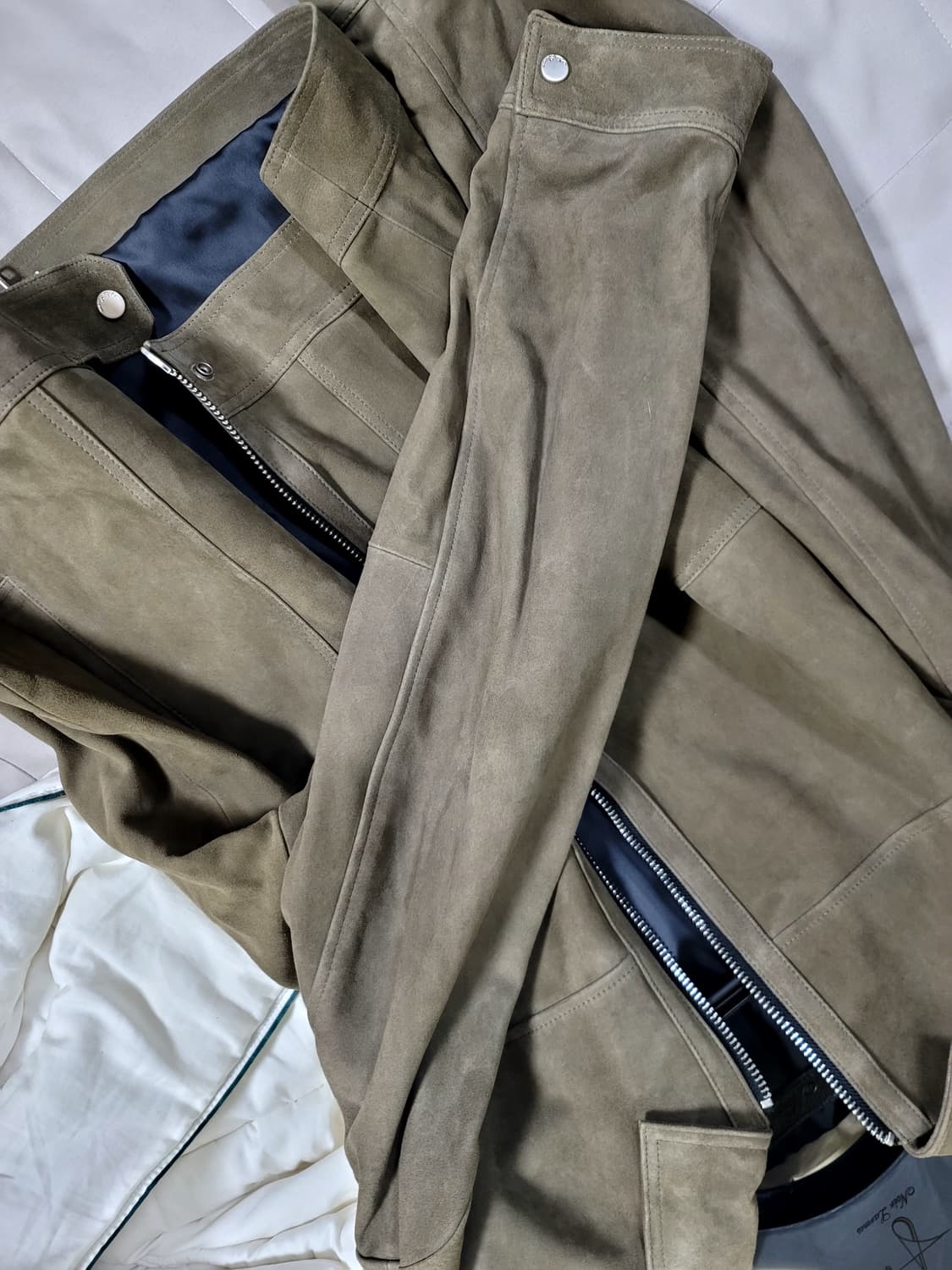 Noir Larmes 느와르 라르메스 스웨이드 자켓 베이지 52 상품이미지8