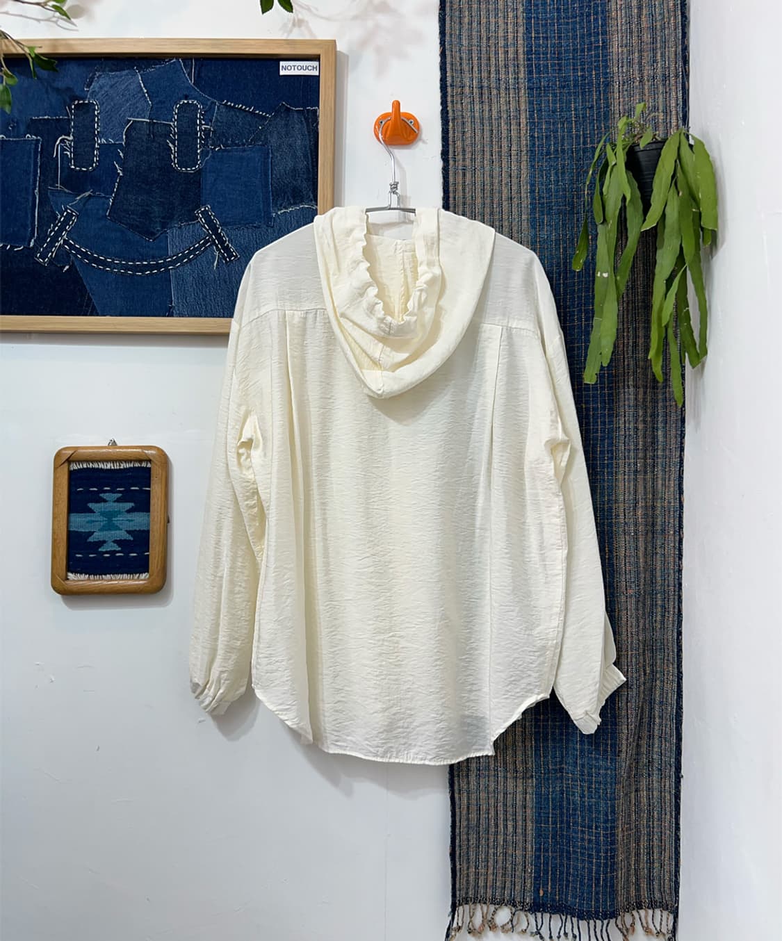 👧🏻GLOBAL WORK    hooded rayon shirt 상품이미지2
