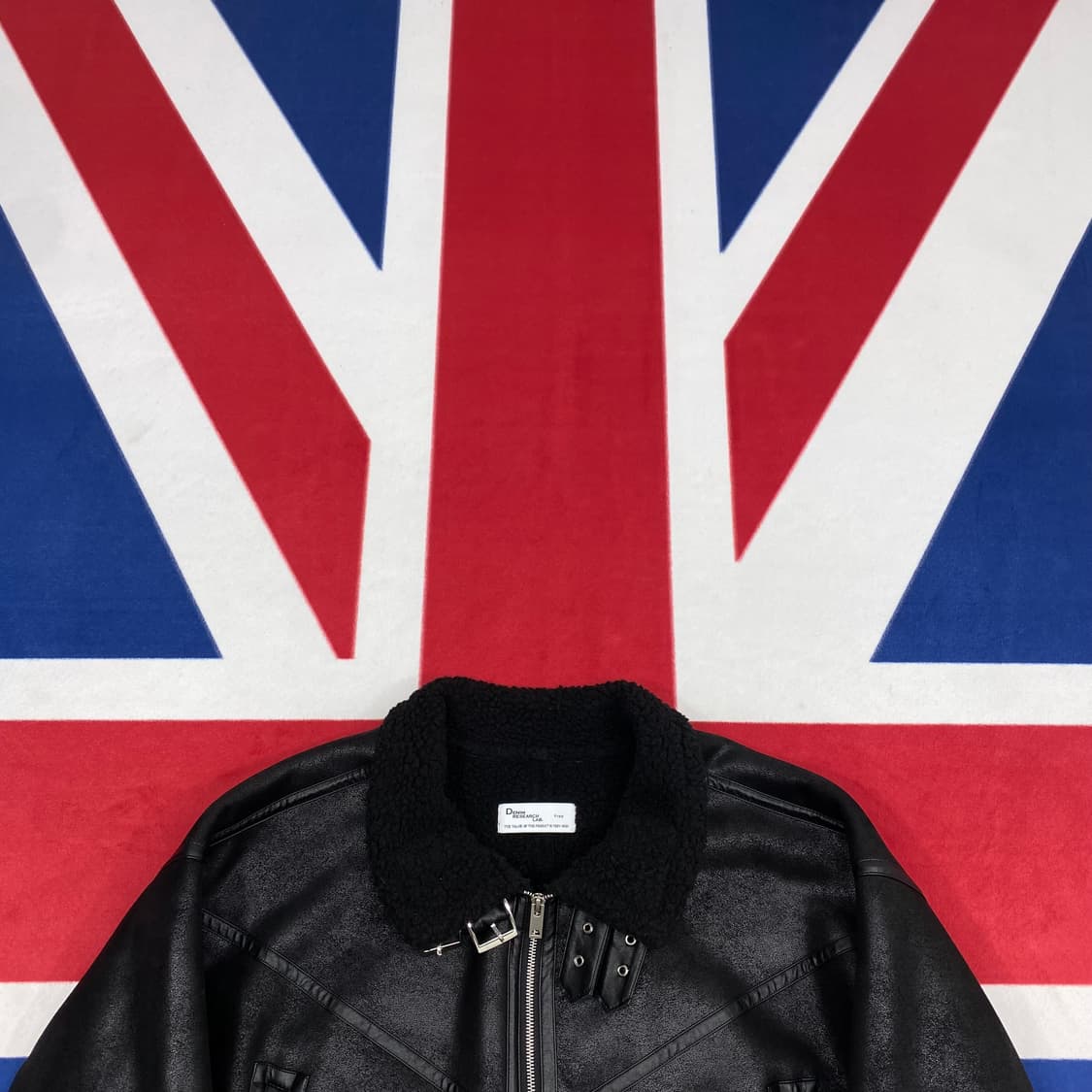 빈티지 오버핏 투웨이 무스탕 여성 Free  상품이미지2