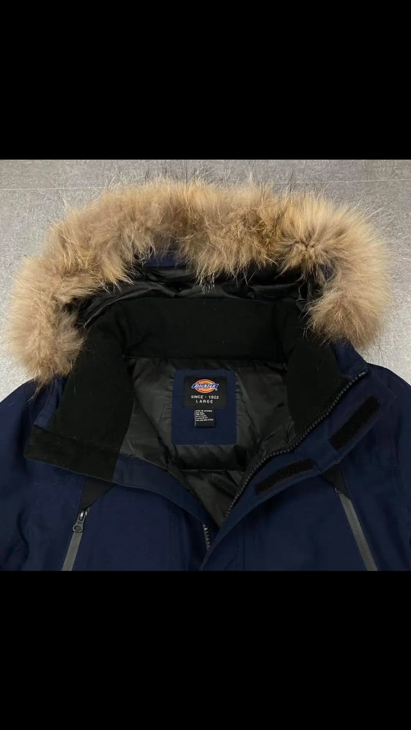 (100)디키즈 네이비 덕다운 패딩 상품이미지3