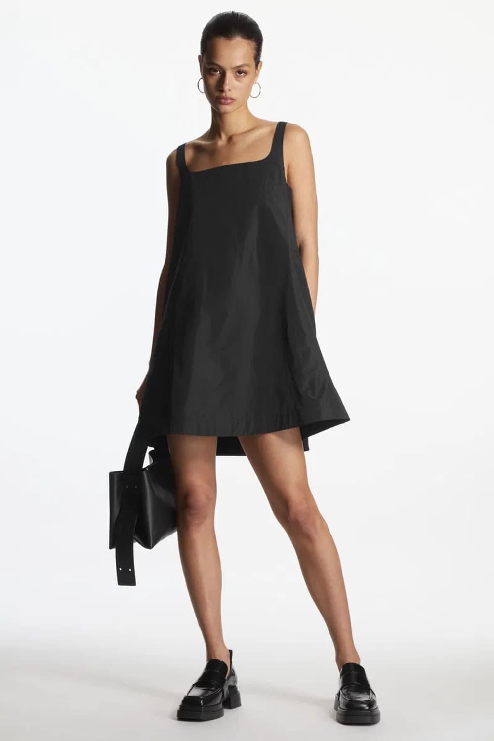 Contrast Panel Mini Dress/콘트래스트 판넬 미니드레스 상품이미지1