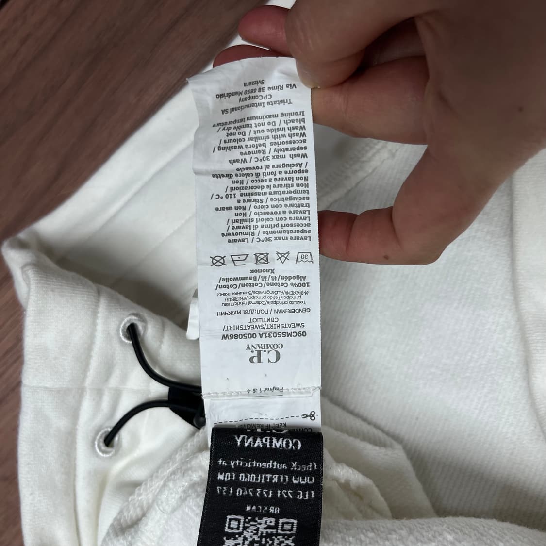 105 cp컴퍼니 고글와펜 지퍼 맨투맨 상품이미지5