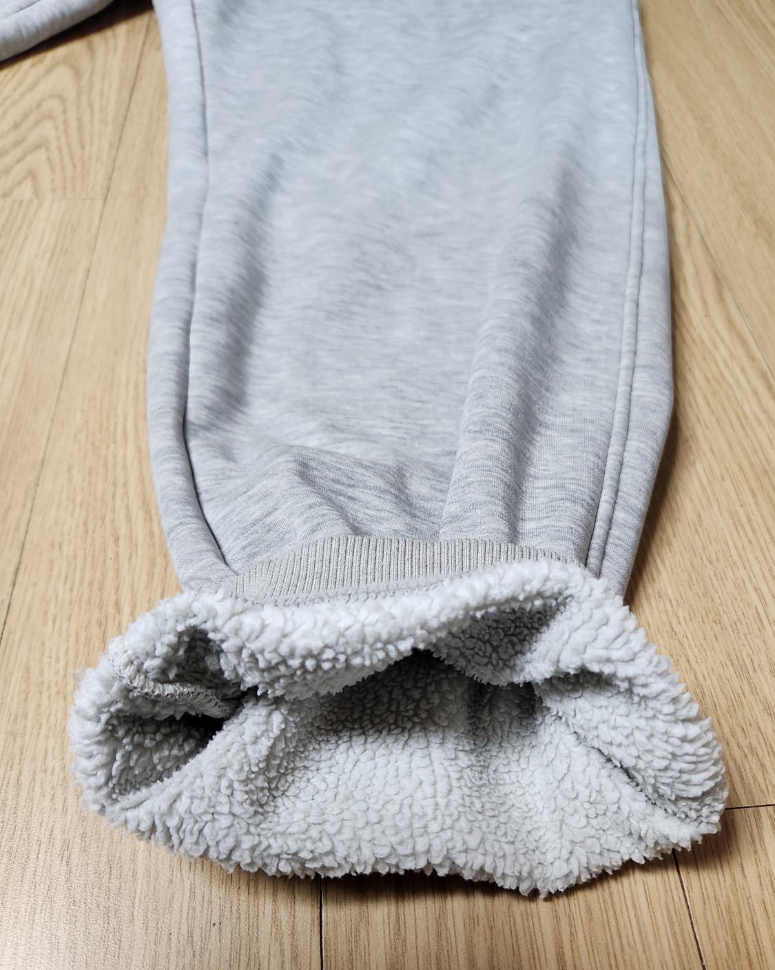 유니클로 히트텍 보아 조거팬츠, 기모 스웨트 팬츠 상품이미지6