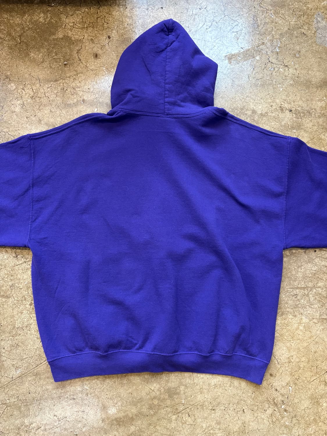 Gildan 50/50 빈티지 퍼플 스웻 후디 상품이미지6