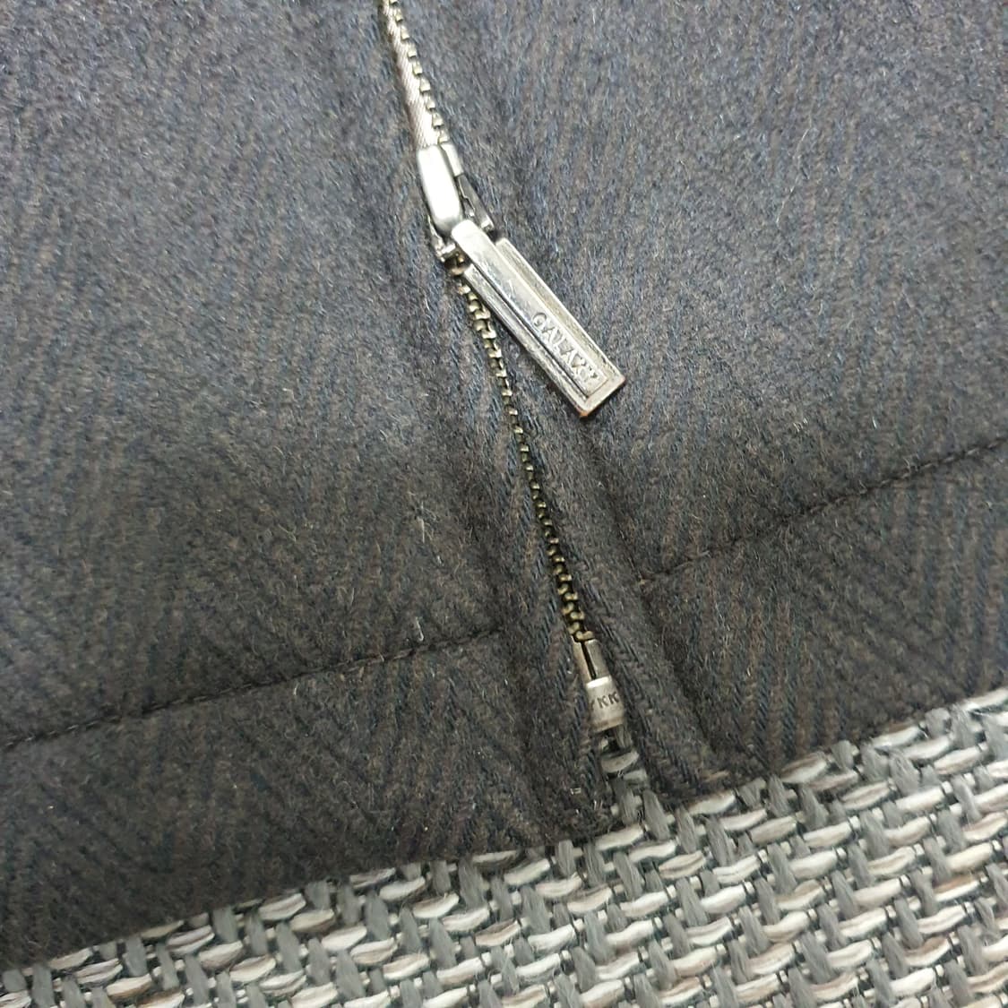 갤럭시 구스다운 울 집업 점퍼 난자105~110 상품이미지5