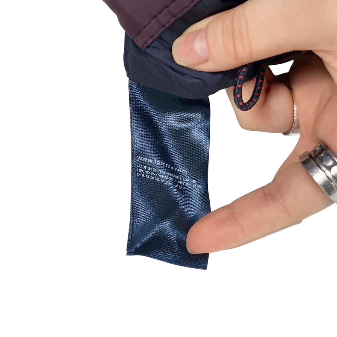 타미힐피거 퍼플 패딩 베스트 상품이미지4