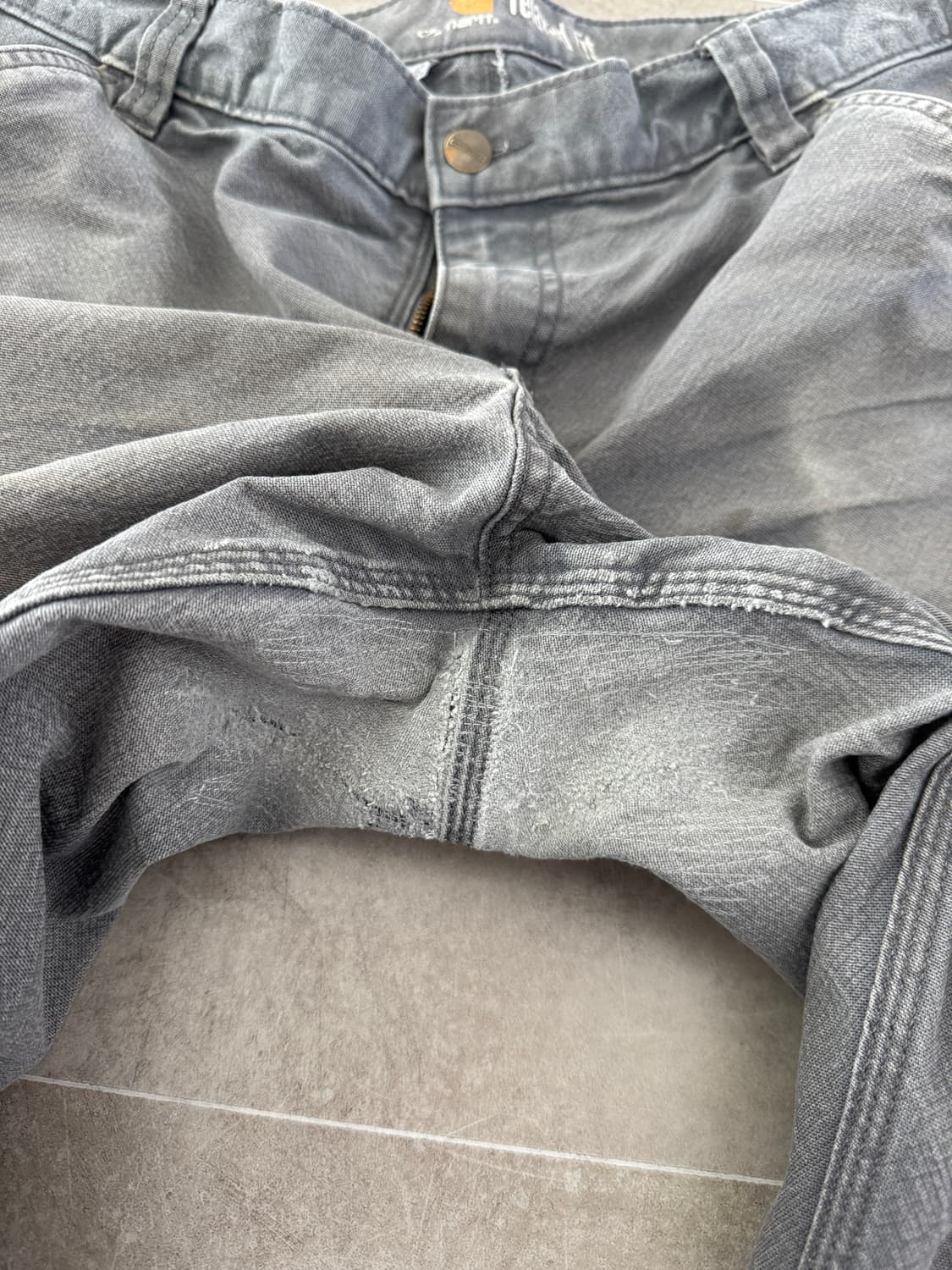 칼하트 릴렉스드 핏 워크 팬츠 (그라벨색상(Gravel)) 상품이미지7