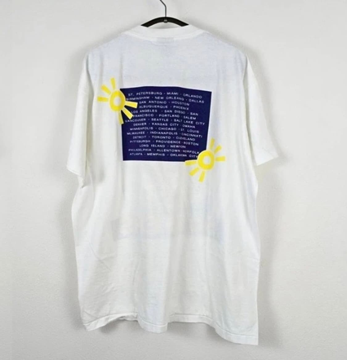 (rep) 빈티지 버트홀 서퍼스 밴드 티셔츠 상품이미지2