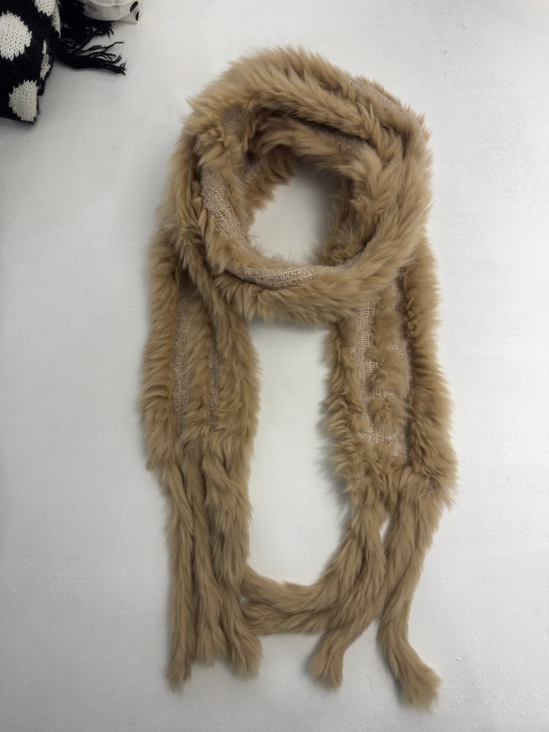 rabbit fur muffler 상품이미지1
