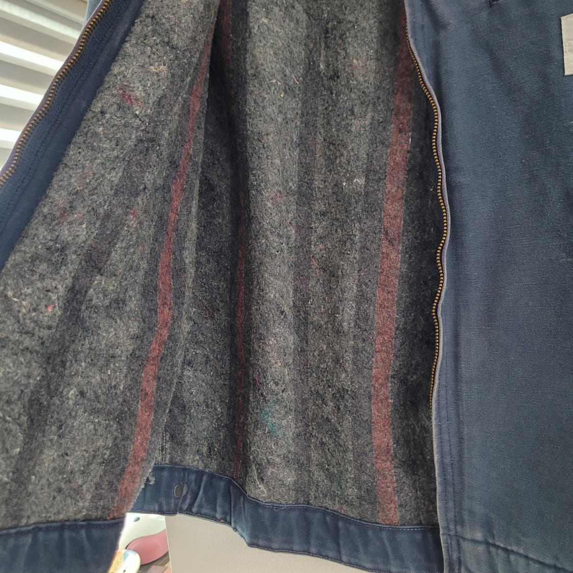 Carhartt J01 Detroit Jacket (NVY) 상품이미지3