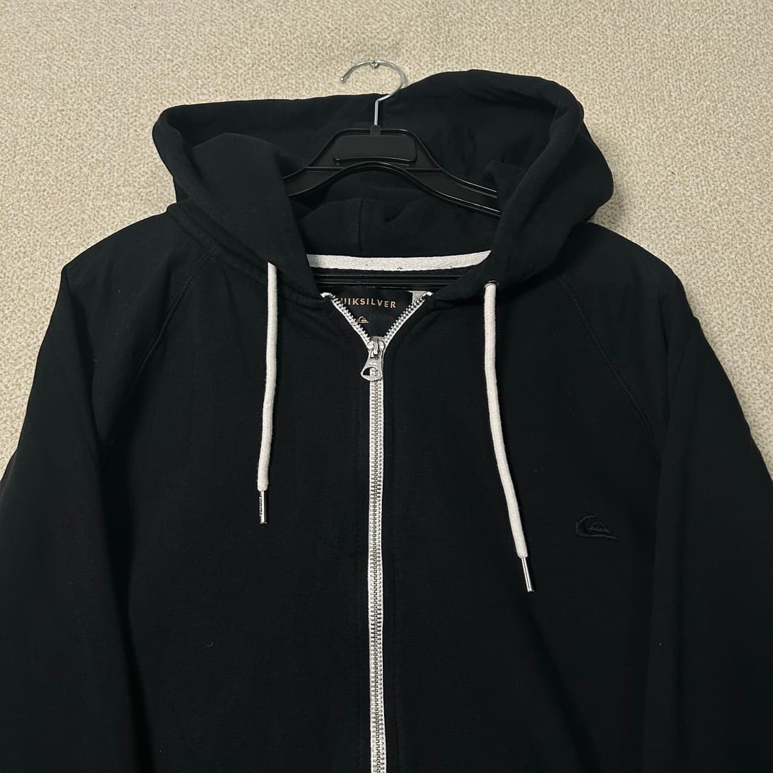 (XXL) 퀵실버 블랙 후드집업 상품이미지4