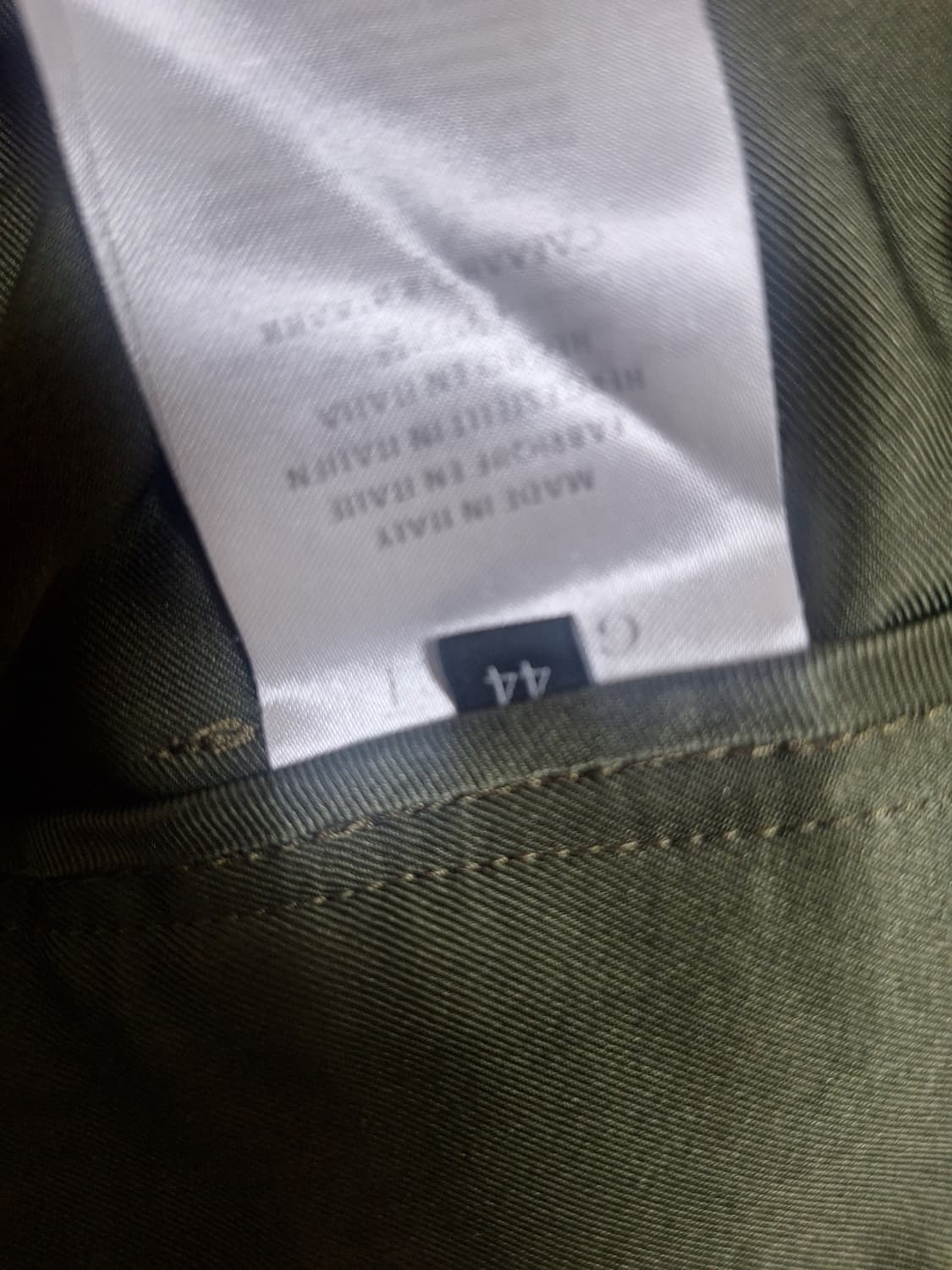 구찌 카키 버클 팬츠 44사이즈 상품이미지7