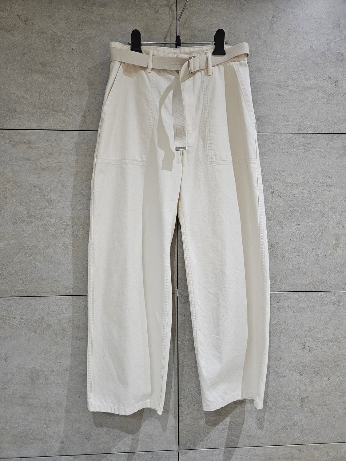 단톤 우먼 벨트 퍼티그 팬츠 34 사이즈 상품이미지6