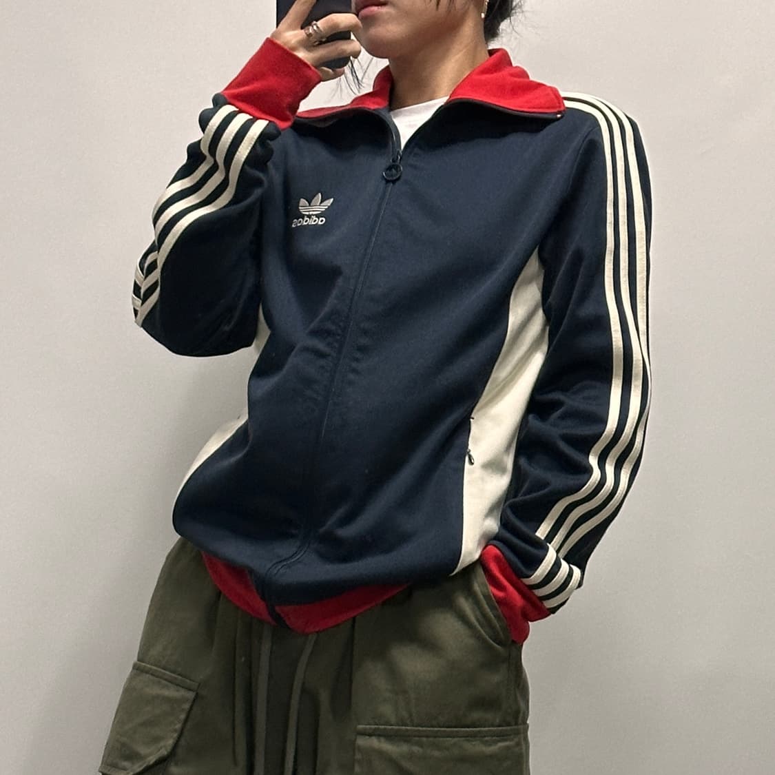 아디다스 유로파 트랙탑 져지 남빨 레드 네이비 100 [021905] 상품이미지1