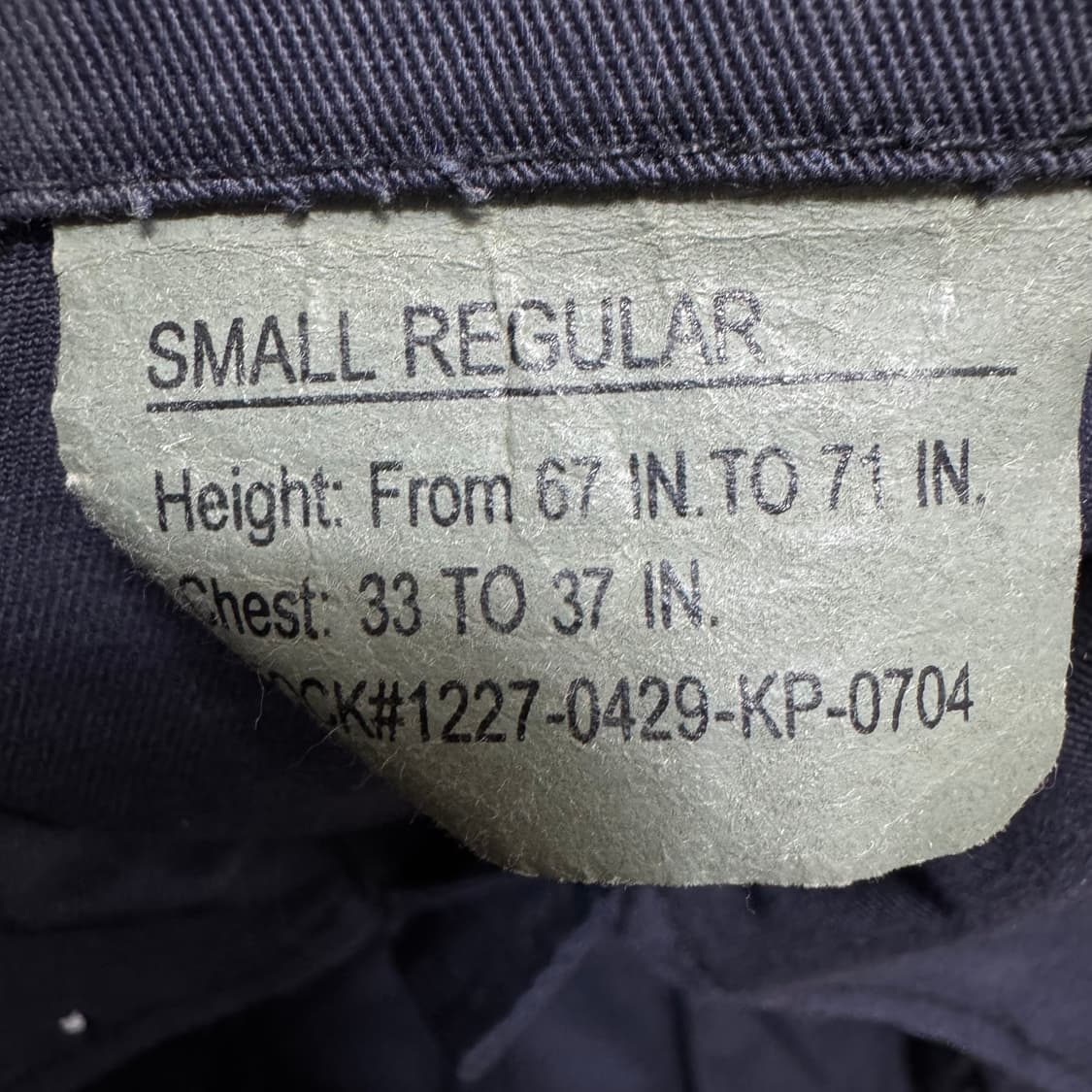 밀리터리베이스 코튼 자켓 상품이미지4