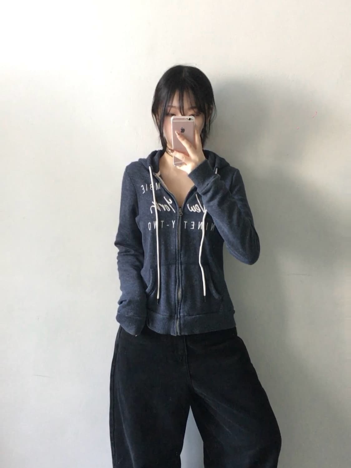 아베크롬비 자수로고 후드집업 상품이미지1