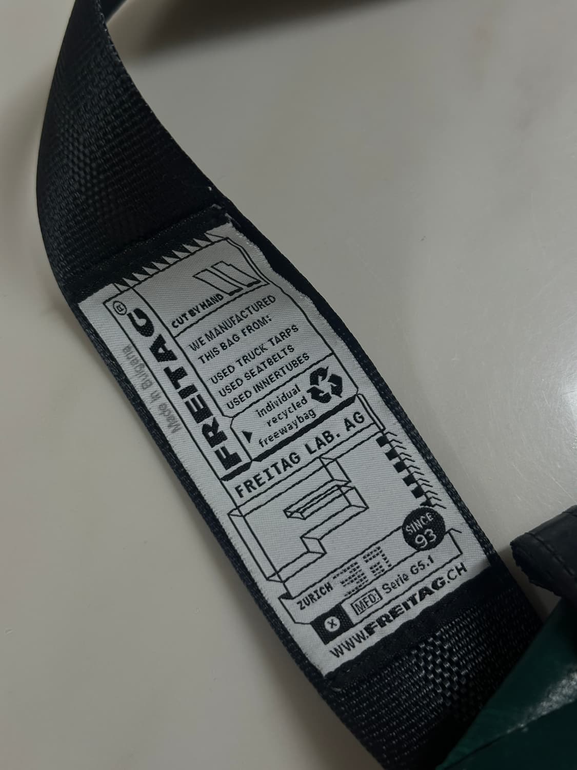 프라이탁 덱스터 올그린 청록 상품이미지3