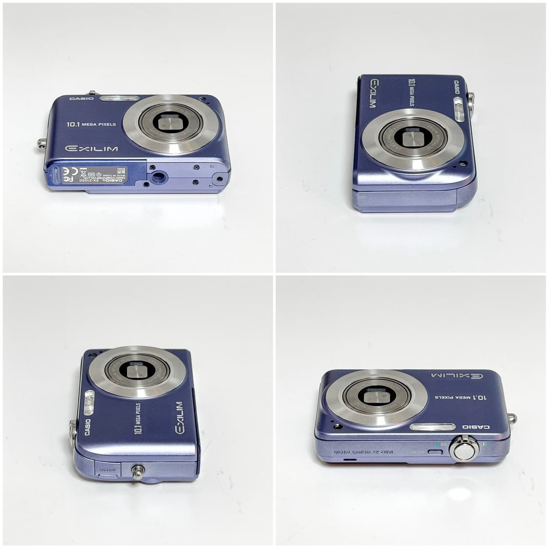 카시오 엑슬림 Z1050 베이비블루 빈티지디카 상품이미지5