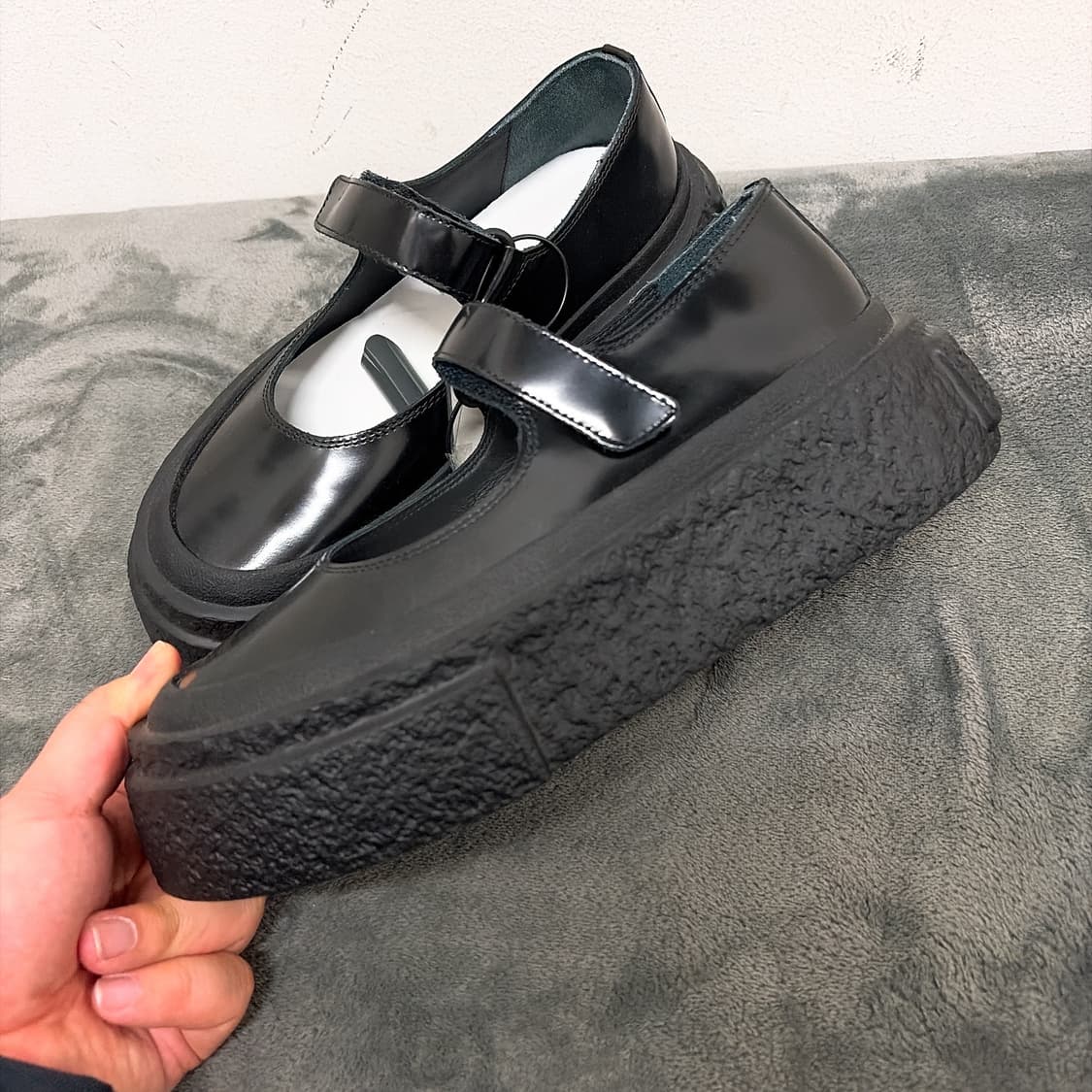 (정품/새상품) MM6 마르지엘라 여성 블랙 플랫폼 메리제인 슈즈 상품이미지2